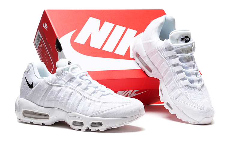 נעלי נייק NIKE AIR MAX 95 WHITE TURKIZ – תמונה 5