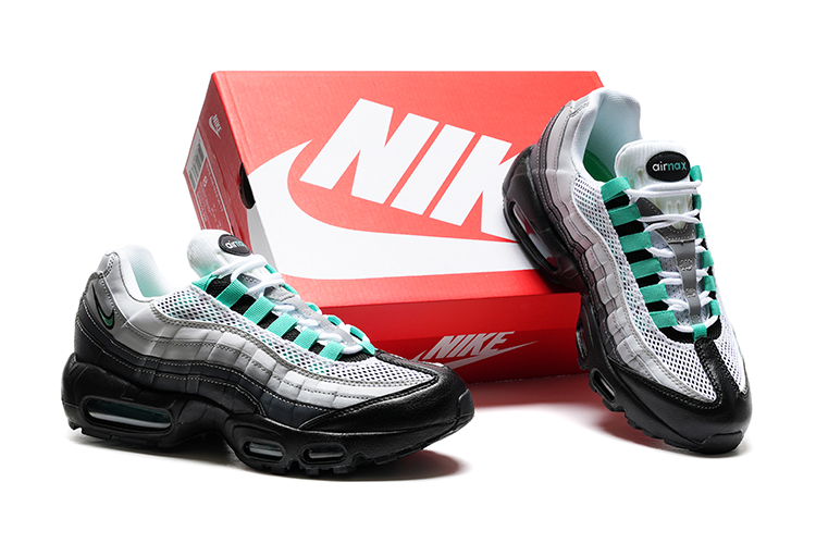 נעלי נייק NIKE AIR MAX 95 GRAY TURKIZ – תמונה 5