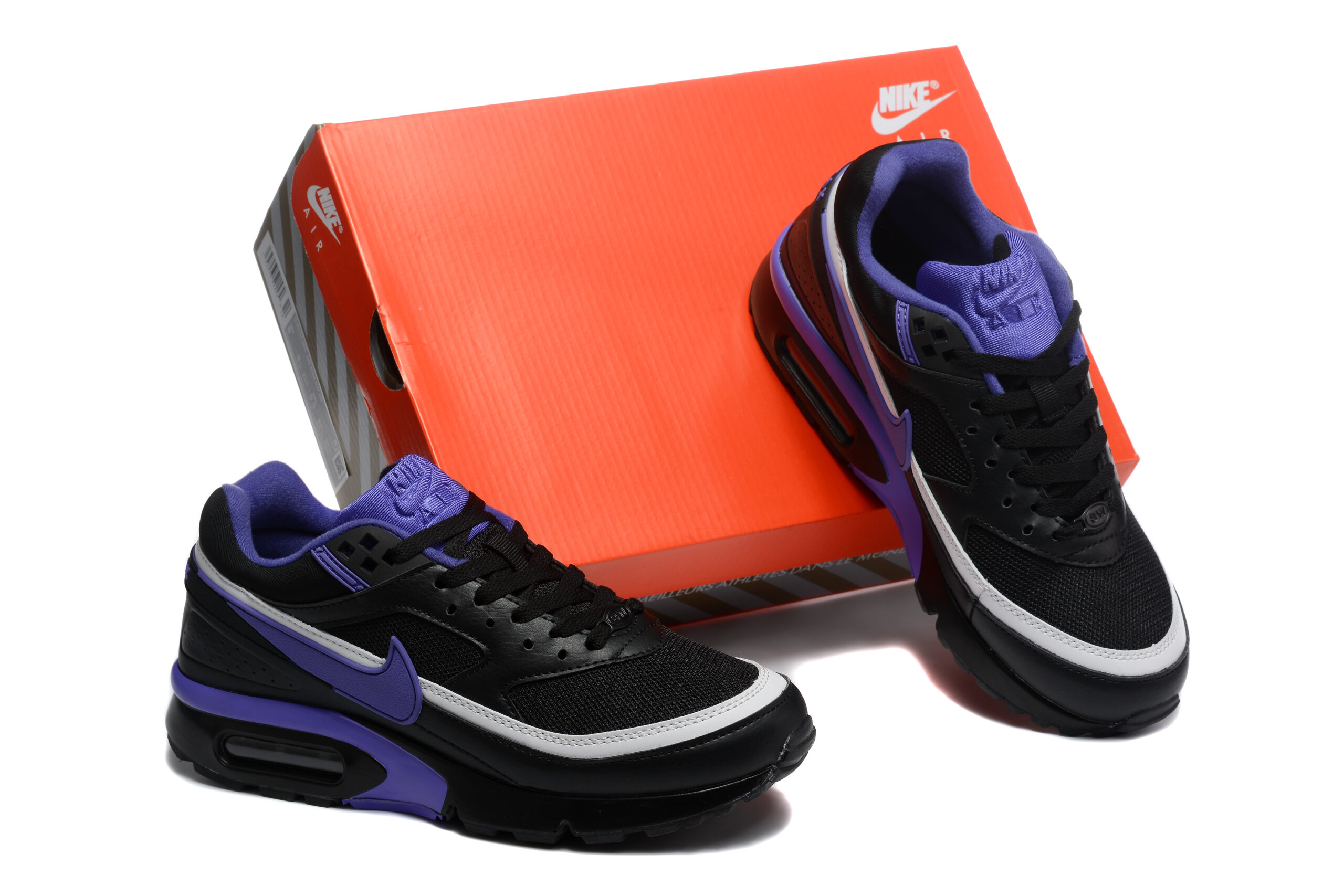נעלי נייק Nike Air Max BW Perian Blue Black – תמונה 5