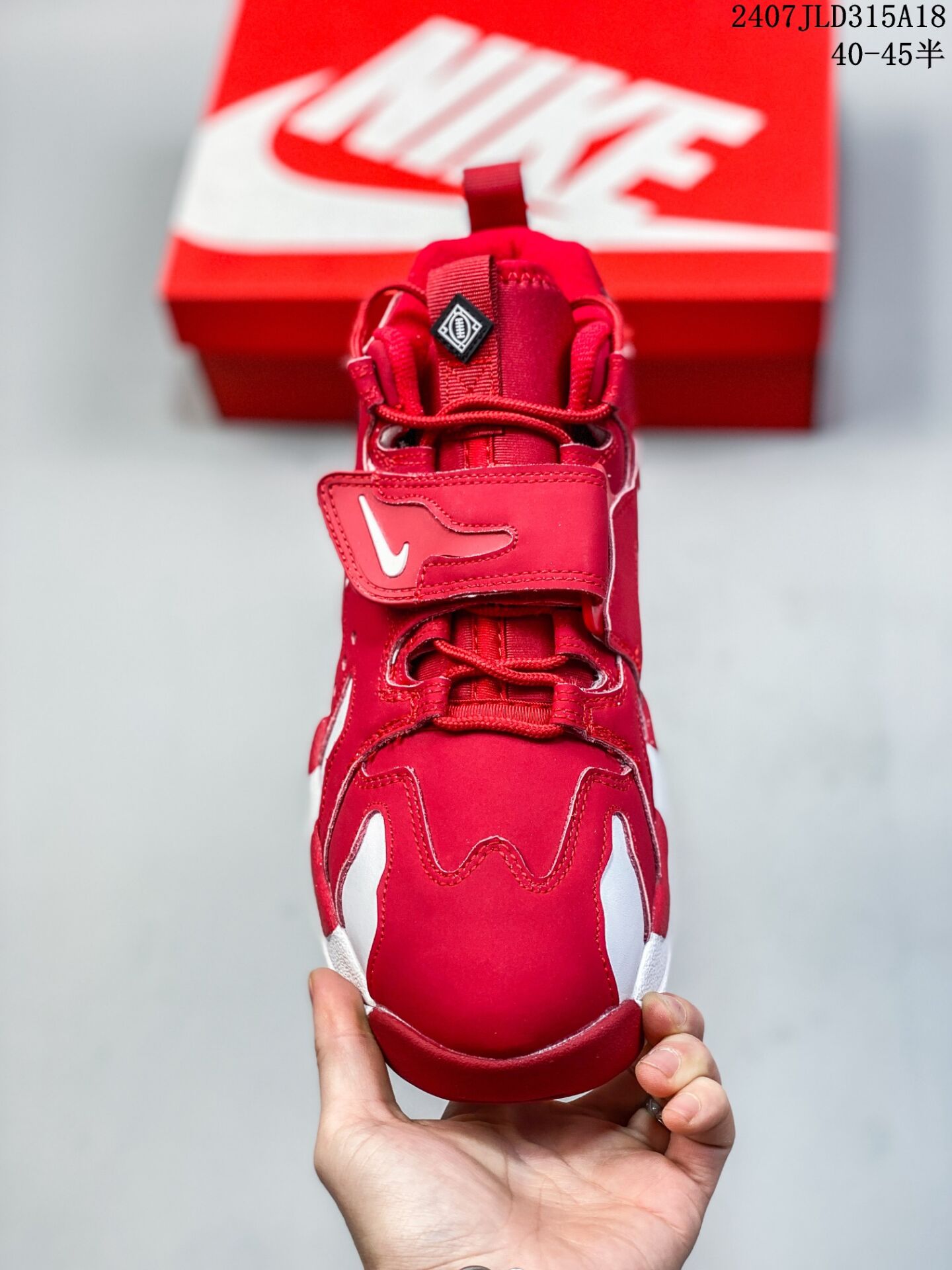 נעלי נייק Nike Air DT Max '96 Red White – תמונה 5