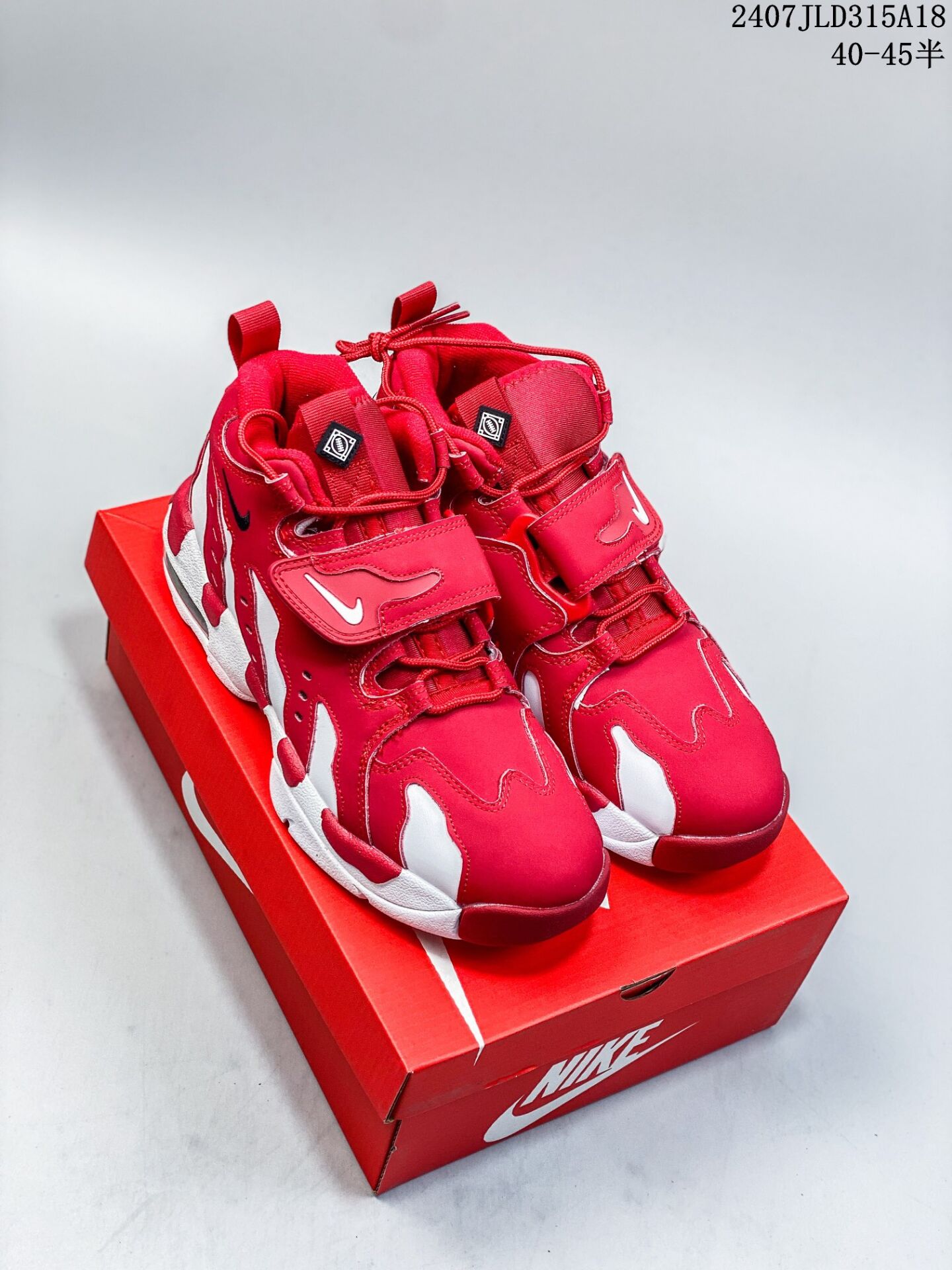 נעלי נייק Nike Air DT Max '96 Red White – תמונה 4