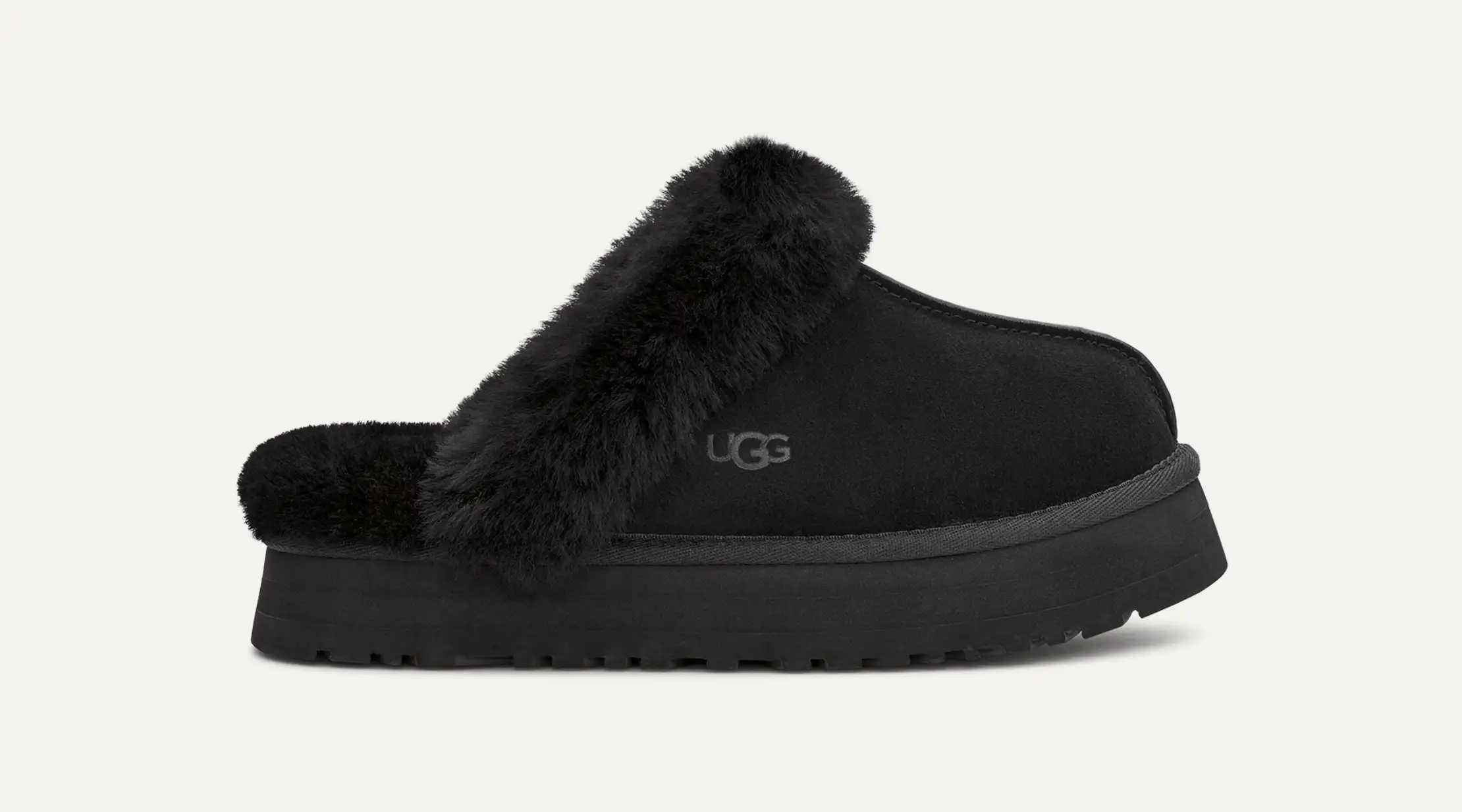 UGG Tazzelle Plush Platform – נעלי האג נשים פרווה פלטפורמה – תמונה 4