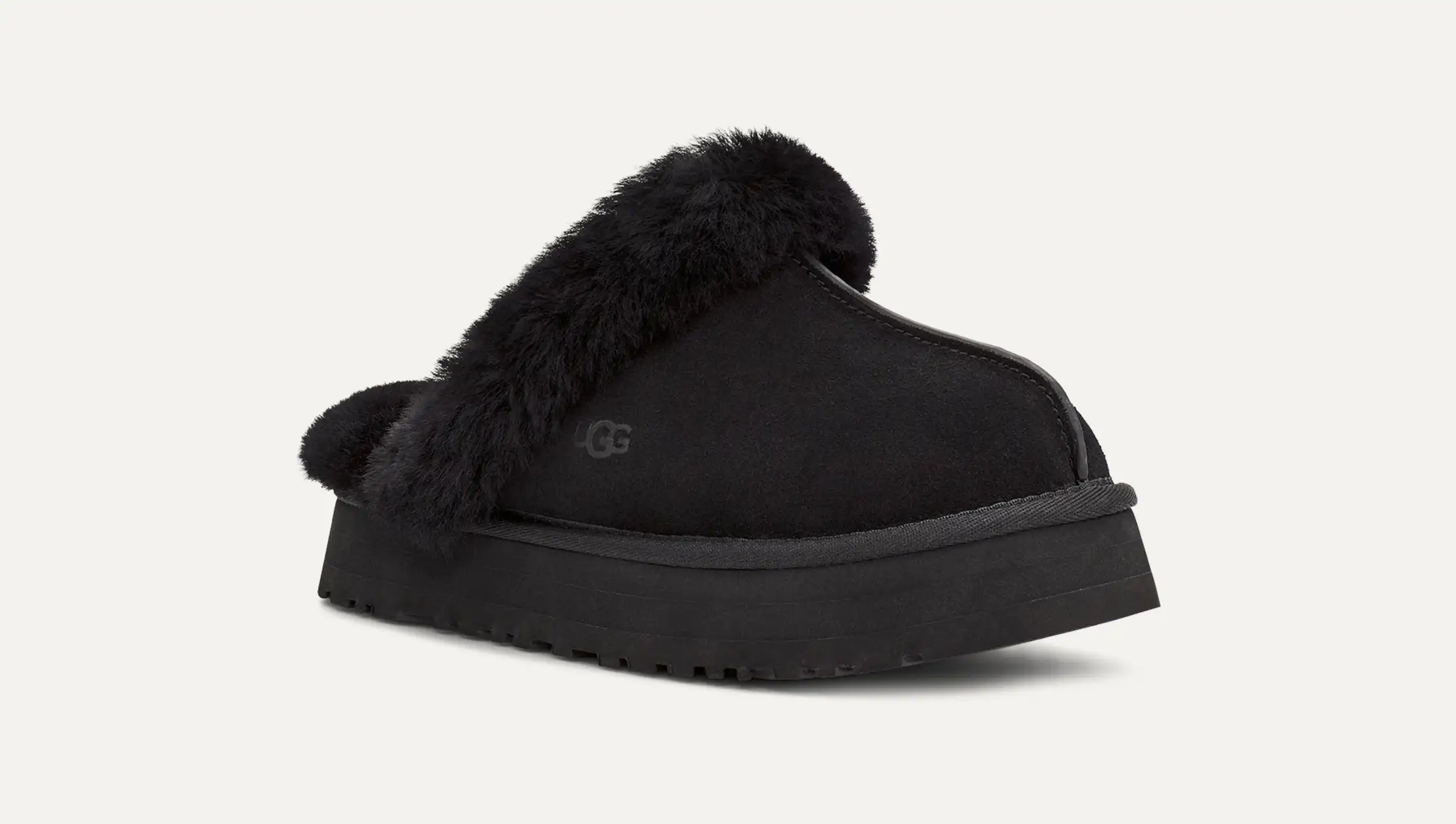 UGG Tazzelle Plush Platform – נעלי האג נשים פרווה פלטפורמה – תמונה 13