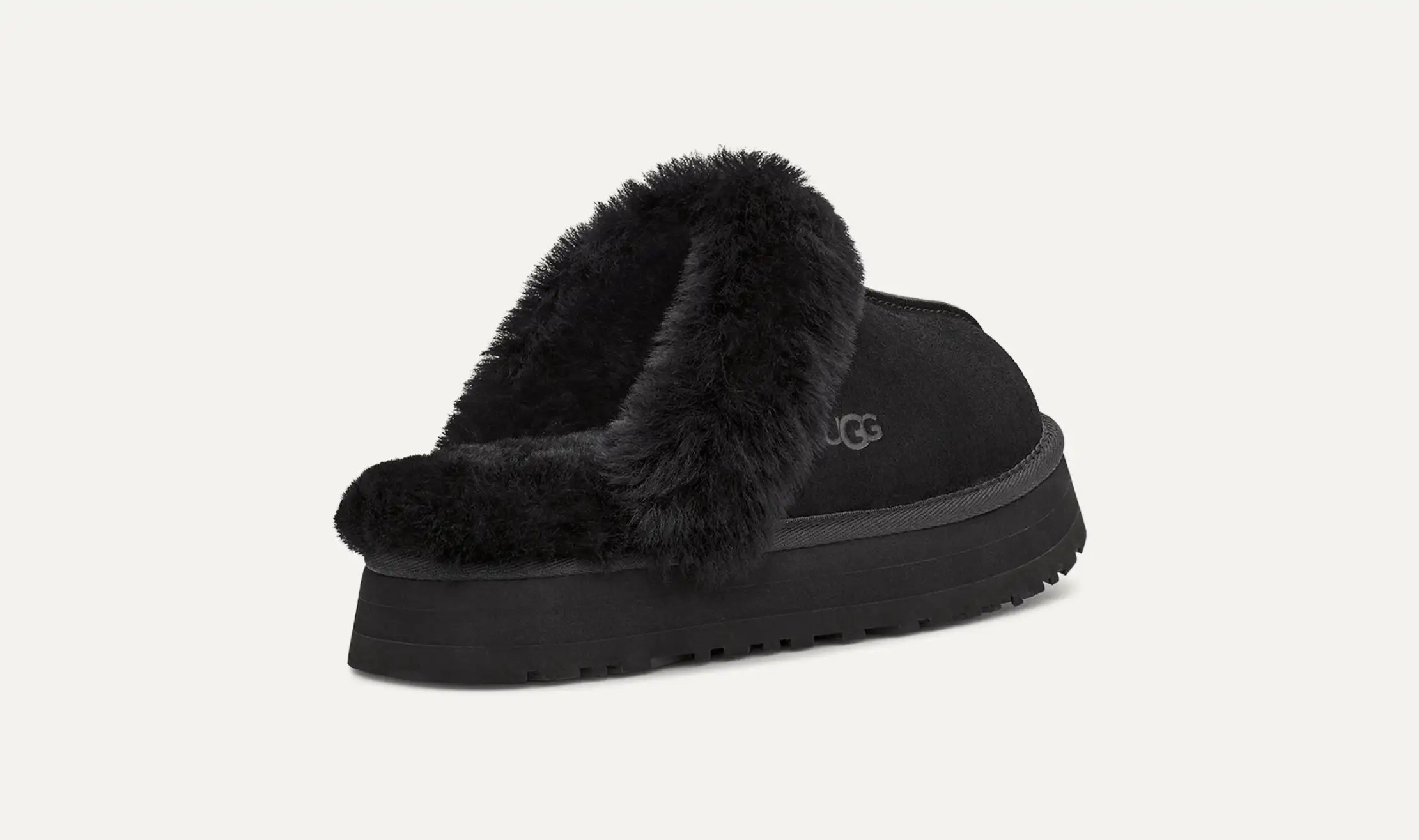 UGG Tazzelle Plush Platform – נעלי האג נשים פרווה פלטפורמה – תמונה 11