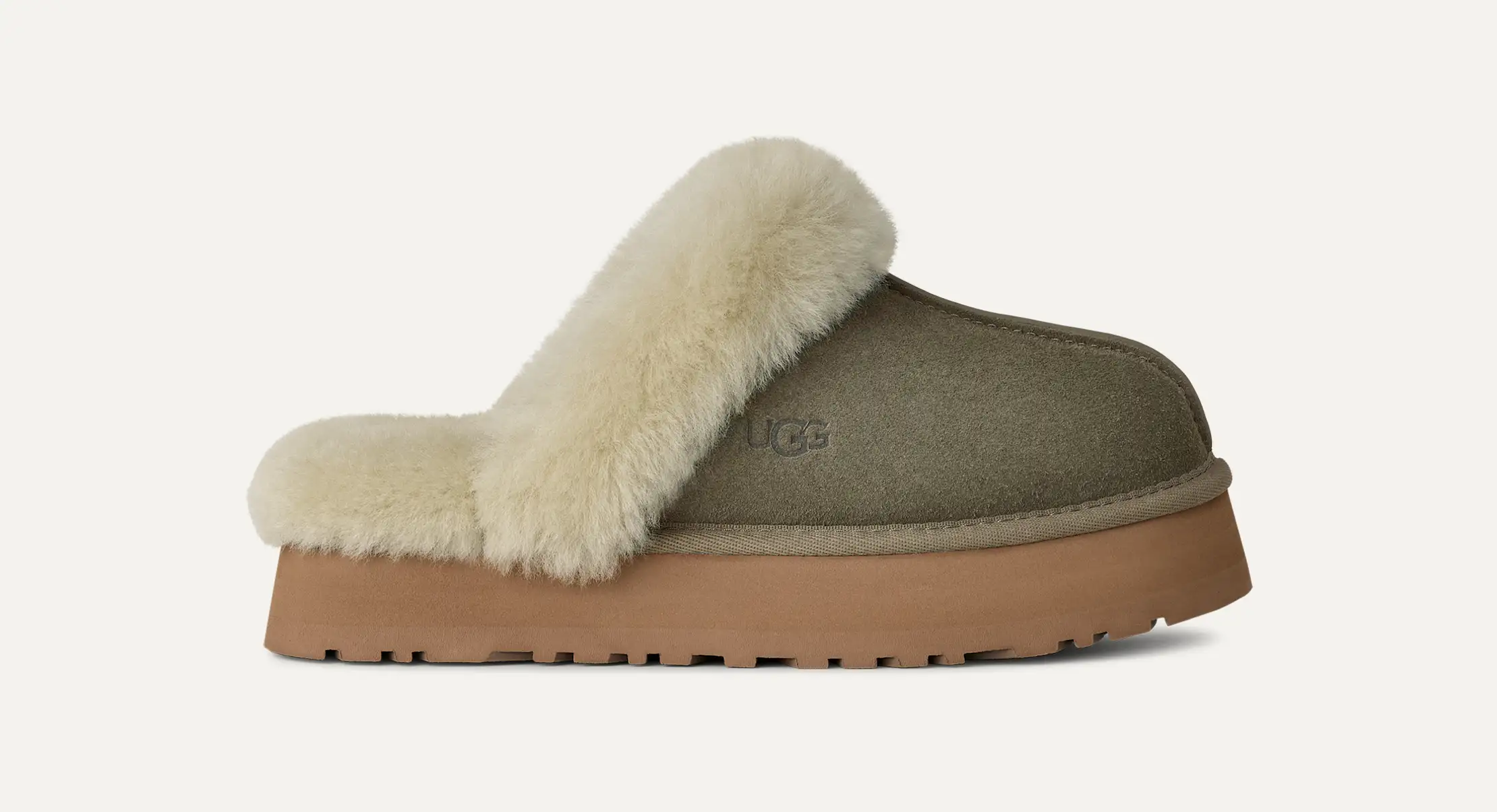 UGG Tazzelle Plush Platform – נעלי האג נשים פרווה פלטפורמה – תמונה 3