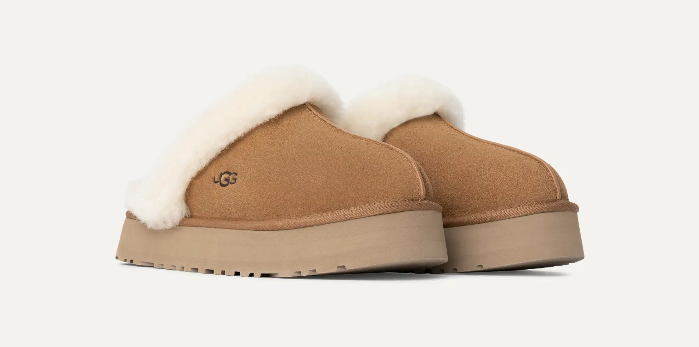 UGG Tazzelle Plush Platform – נעלי האג נשים פרווה פלטפורמה – תמונה 21
