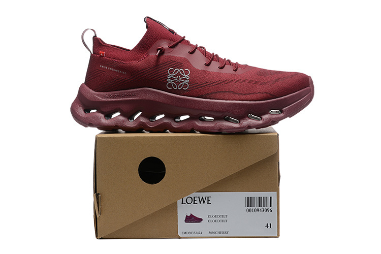 נעלי און קלאוד Cloud ON RUNNING MAROON – תמונה 5