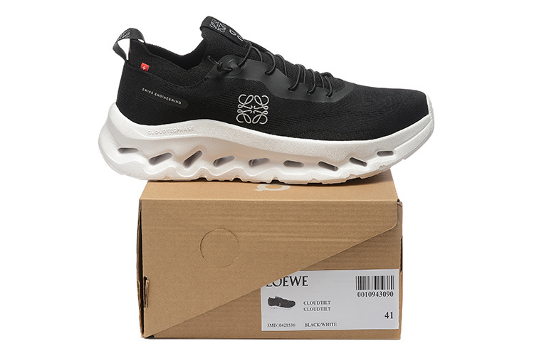 נעלי און קלאוד Cloud ON RUNNING BLACK WHITE – תמונה 4